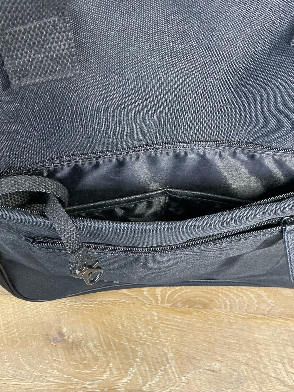 BEIS The Expandable Backpack in Black - Picture 8 of 12
